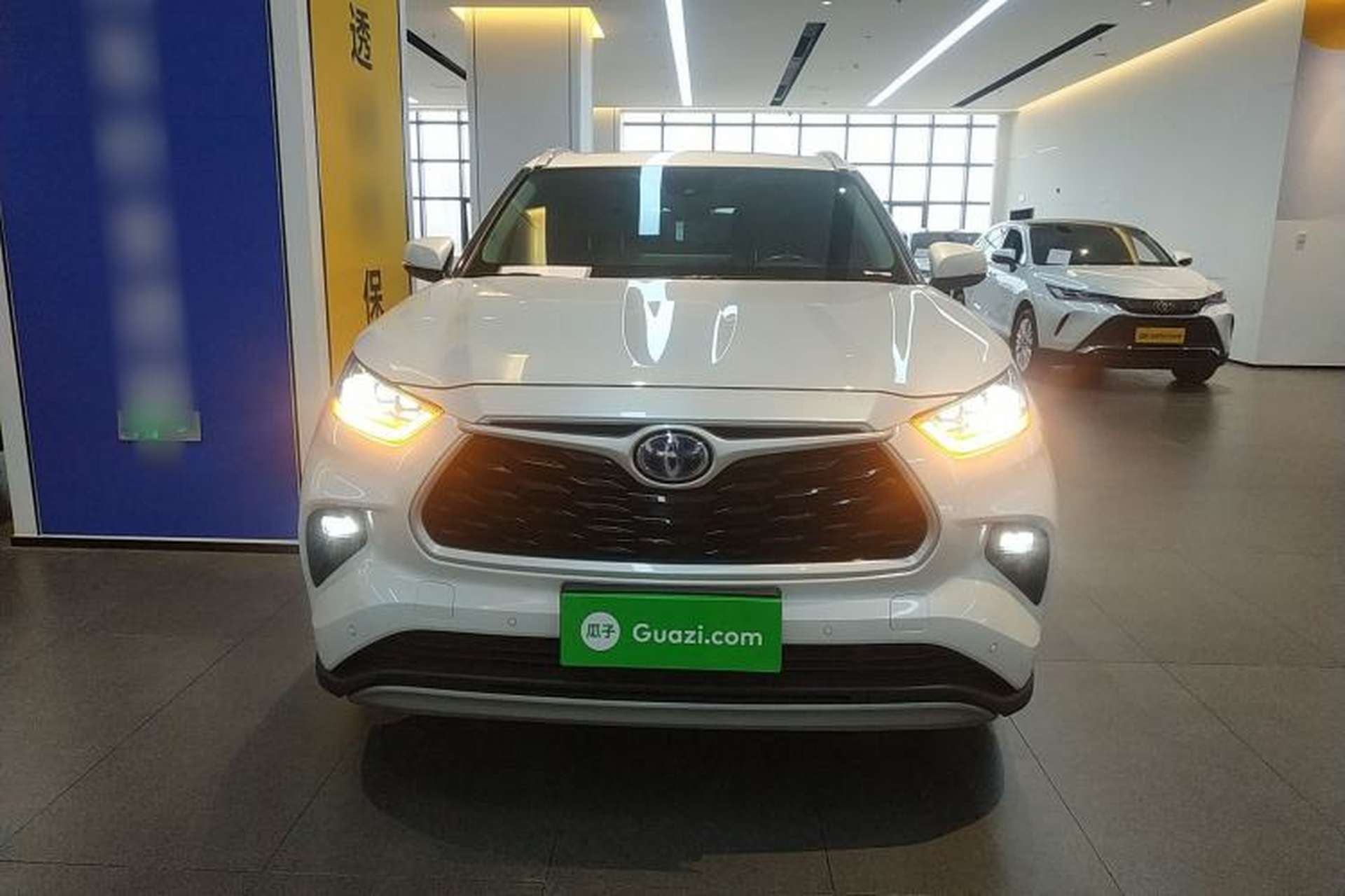 Used Toyota Highlander 2023 2.5L Smart Electric Hybrid Dual-Engine Four-Wheel Drive Prestige Version – 7 Seats Front