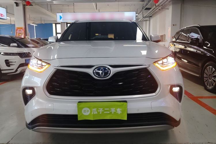 Used Toyota Highlander 2023 2.5L Smart Electric Hybrid Dual-Engine Four-Wheel Drive Prestige Version – 7 Seats Front