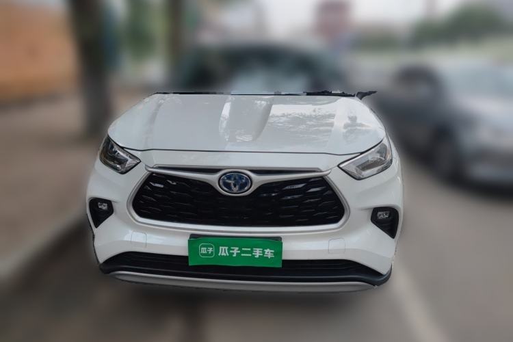 Used Toyota Highlander 2023 2.5L Smart Electric Hybrid Dual-Motor All-Wheel-Drive Luxury 7-Seater Front