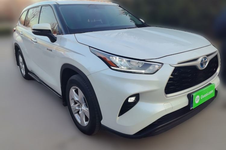 Used Toyota Highlander 2023 2.5L Smart Electric Hybrid Dual-Drive Elite Version 7 Seats Front Right 45 Deg