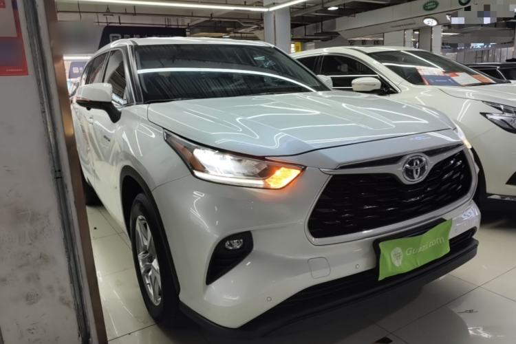 Used Toyota Highlander 2023 2.5L Smart Electric Hybrid Dual-Engine Two-Wheel Drive Elite Version 5 Seats Front Right 45 Deg
