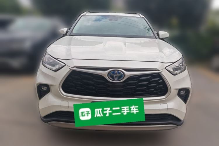 Used Toyota Highlander 2023 2.5L Smart Electric Hybrid Dual-Motor All-Wheel-Drive Luxury 7-Seater Front