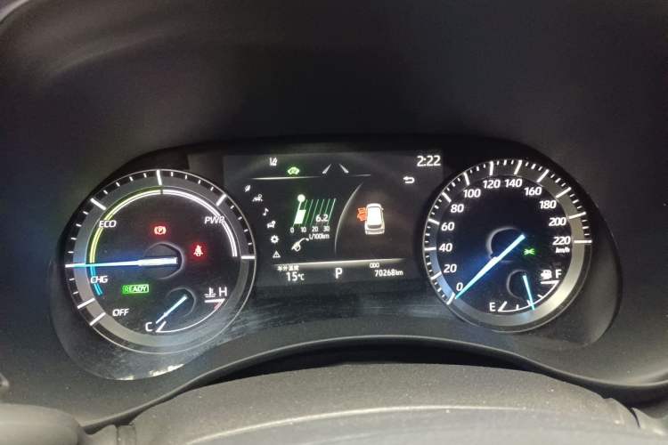 Used Toyota Highlander 2023 2.5L Smart Electric Hybrid Dual-Engine Four-Wheel Drive Prestige Version – 7 Seats Instrument Cluster
