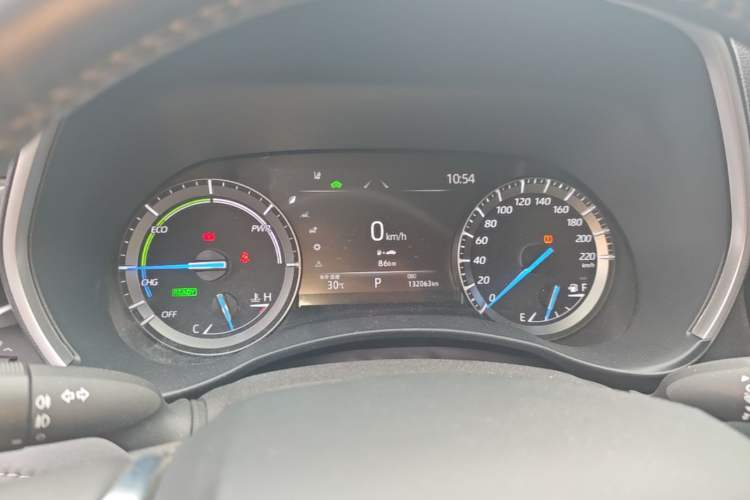 Used Toyota Highlander 2023 2.5L Smart Electric Hybrid Dual-Motor All-Wheel-Drive Luxury 7-Seater Instrument Cluster