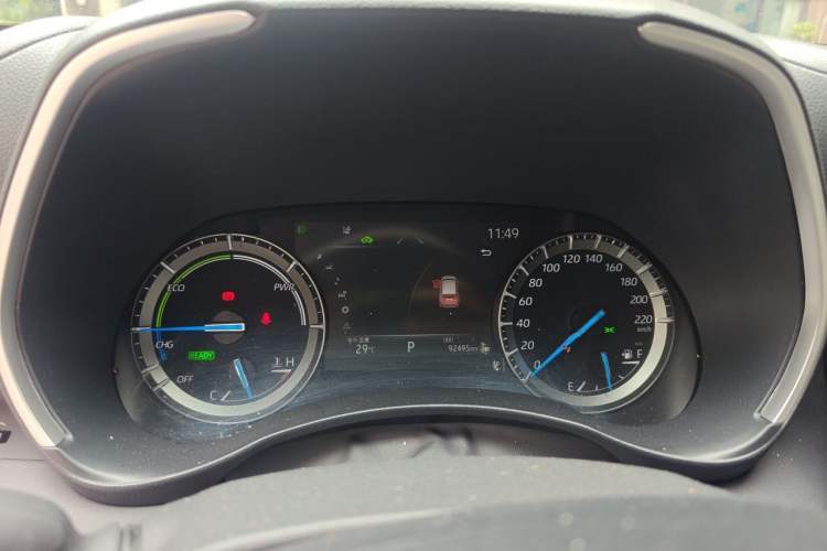 Used Toyota Highlander 2023 2.5L Smart Electric Hybrid Dual-Engine Four-Wheel Drive Prestige Version – 7 Seats Instrument Cluster