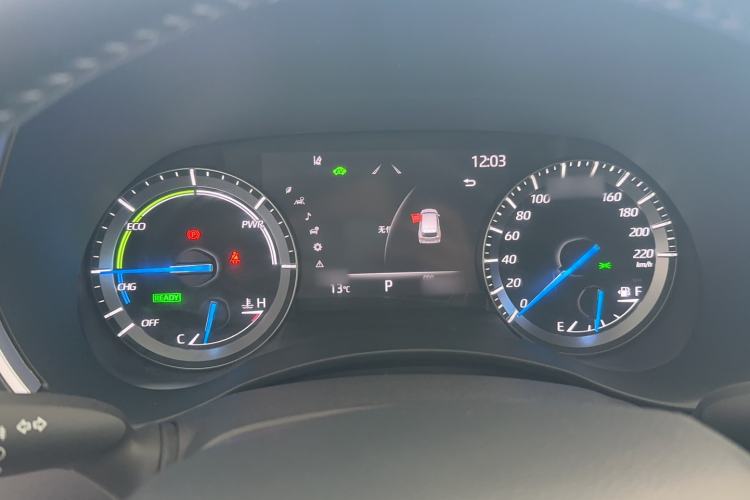 Used Toyota Highlander 2023 2.5L Smart Electric Hybrid Dual-Engine Four-Wheel Drive Prestige Version – 7 Seats Instrument Cluster