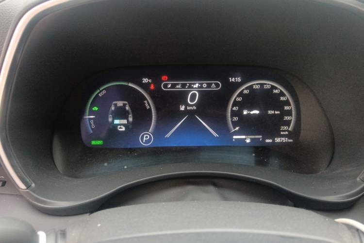 Used Toyota Highlander 2023 2.5L Smart Electric Hybrid Dual-Motor All-Wheel-Drive Supreme Edition – 7 Seats Instrument Cluster