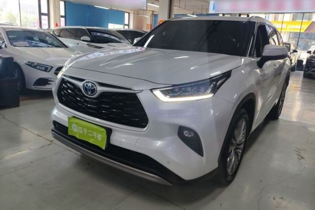 Used Toyota Highlander 2023 2.5L Smart Electric Hybrid Dual-Engine Four-Wheel Drive Prestige Version – 7 Seats
