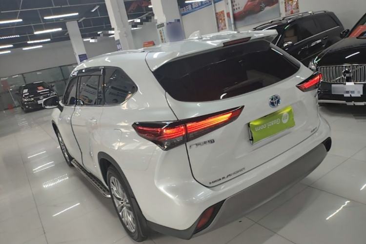 Used Toyota Highlander 2023 2.5L Smart Electric Hybrid Dual-Motor All-Wheel-Drive Luxury 7-Seater Rear Left 45 Deg
