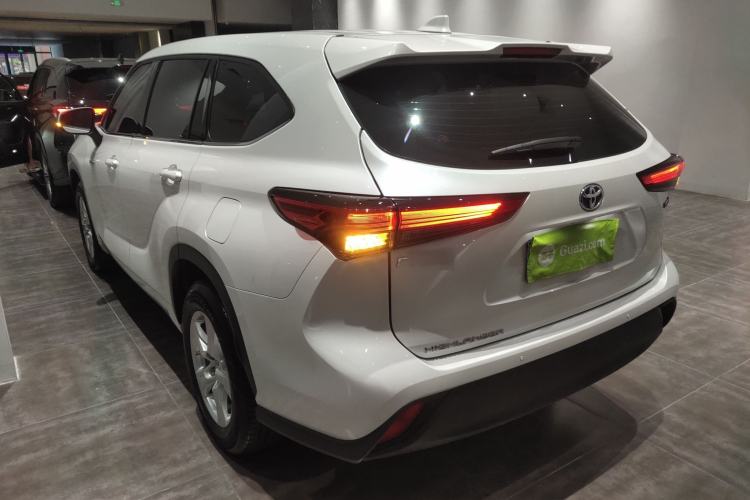 Used Toyota Highlander 2023 2.5L Smart Electric Hybrid Dual-Engine Two-Wheel Drive Elite Version 5 Seats Rear Left 45 Deg