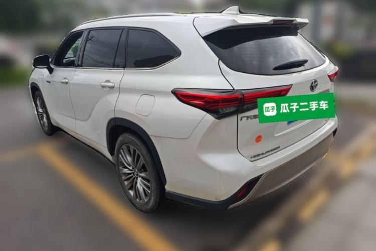 Used Toyota Highlander 2023 2.5L Smart Electric Hybrid Dual-Motor All-Wheel-Drive Luxury 7-Seater Rear Left 45 Deg