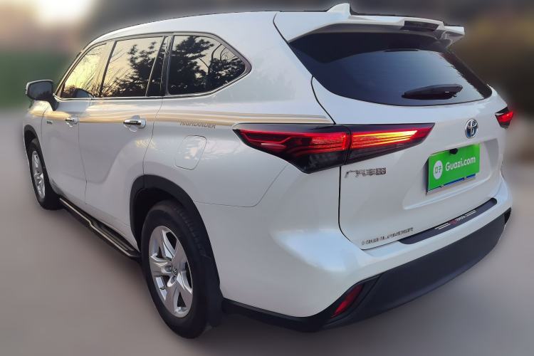 Used Toyota Highlander 2023 2.5L Smart Electric Hybrid Dual-Drive Elite Version 7 Seats Rear Left 45 Deg