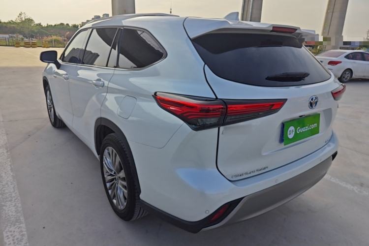 Used Toyota Highlander 2023 2.5L Smart Electric Hybrid Dual-Engine Four-Wheel Drive Prestige Version – 7 Seats Rear Left 45 Deg