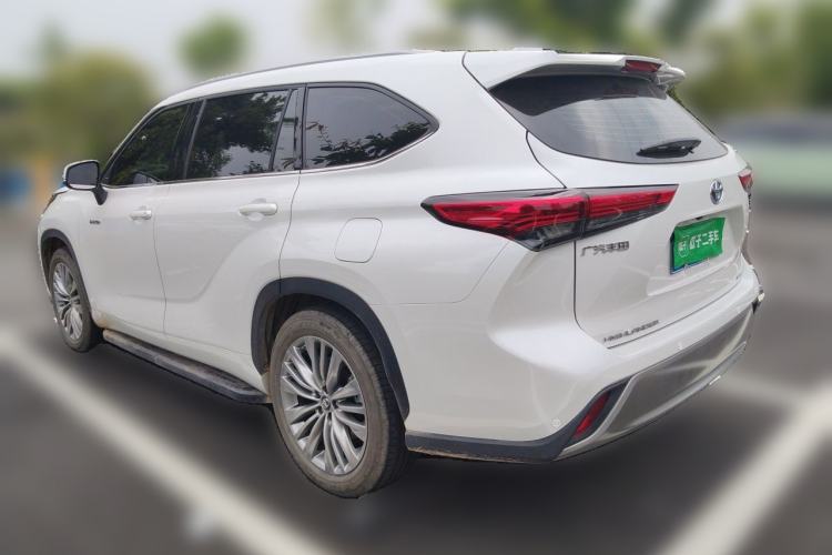 Used Toyota Highlander 2023 2.5L Smart Electric Hybrid Dual-Motor All-Wheel-Drive Luxury 7-Seater Rear Left 45 Deg