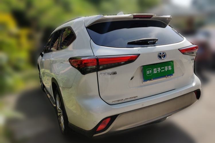 Used Toyota Highlander 2023 2.5L Smart Electric Hybrid Dual-Motor All-Wheel-Drive Supreme Edition – 7 Seats Rear Left 45 Deg