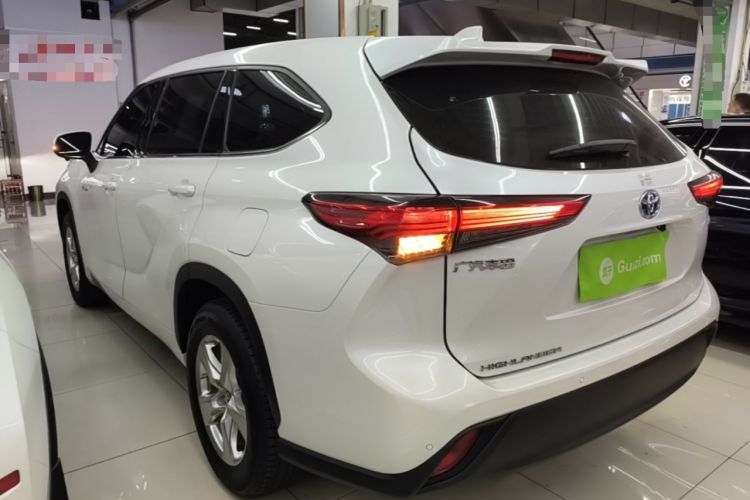 Used Toyota Highlander 2023 2.5L Smart Electric Hybrid Dual-Engine Two-Wheel Drive Elite Version 5 Seats Rear Left 45 Deg