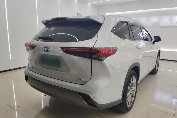 Used Toyota Highlander 2023 2.5L Smart Electric Hybrid Dual-Engine Four-Wheel Drive Prestige Version – 7 Seats Rear Right 45 Deg