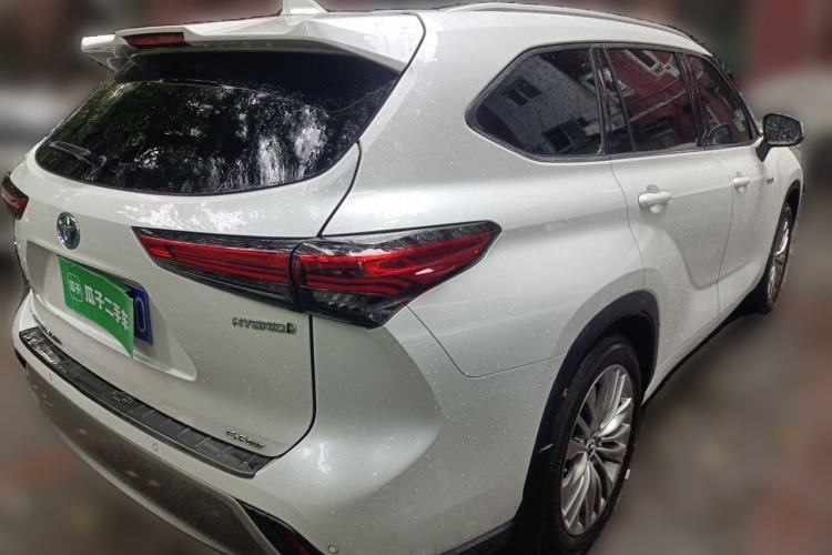 Used Toyota Highlander 2023 2.5L Smart Electric Hybrid Dual-Engine Four-Wheel Drive Prestige Version – 7 Seats Rear Right 45 Deg