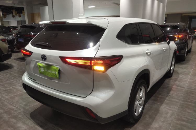 Used Toyota Highlander 2023 2.5L Smart Electric Hybrid Dual-Engine Two-Wheel Drive Elite Version 5 Seats Rear Right 45 Deg