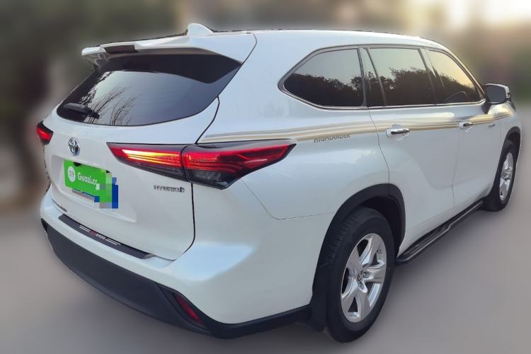 Used Toyota Highlander 2023 2.5L Smart Electric Hybrid Dual-Drive Elite Version 7 Seats Rear Right 45 Deg