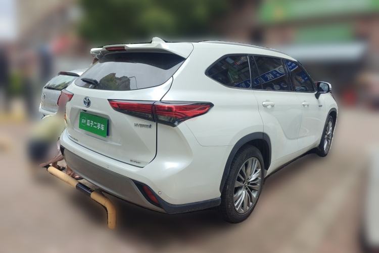 Used Toyota Highlander 2023 2.5L Smart Electric Hybrid Dual-Engine Four-Wheel Drive Prestige Version – 7 Seats Rear Right 45 Deg