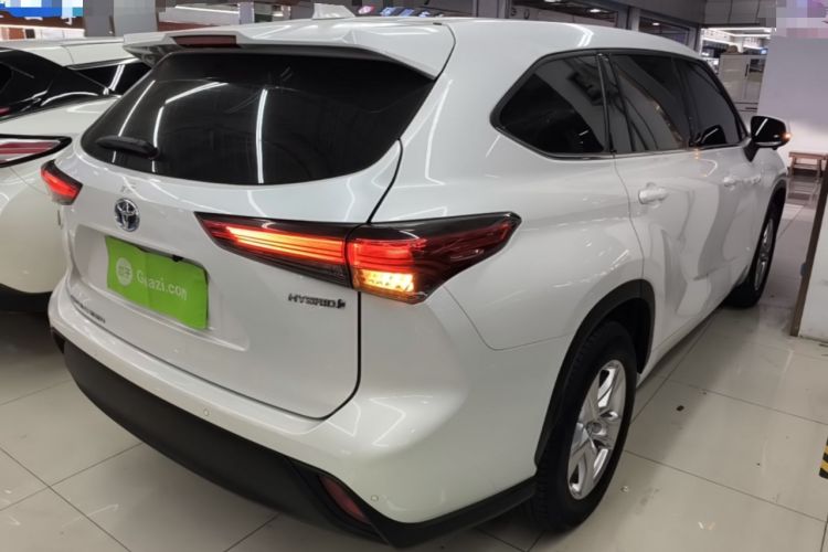 Used Toyota Highlander 2023 2.5L Smart Electric Hybrid Dual-Engine Two-Wheel Drive Elite Version 5 Seats Rear Right 45 Deg