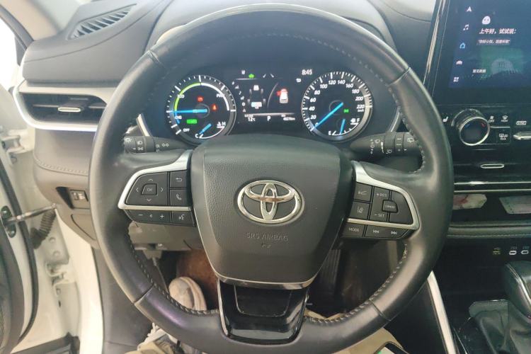 Used Toyota Highlander 2023 2.5L Smart Electric Hybrid Dual-Engine Four-Wheel Drive Prestige Version – 7 Seats Steering Wheel