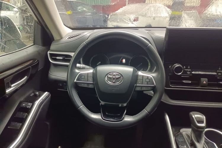 Used Toyota Highlander 2023 2.5L Smart Electric Hybrid Dual-Engine Four-Wheel Drive Prestige Version – 7 Seats Steering Wheel