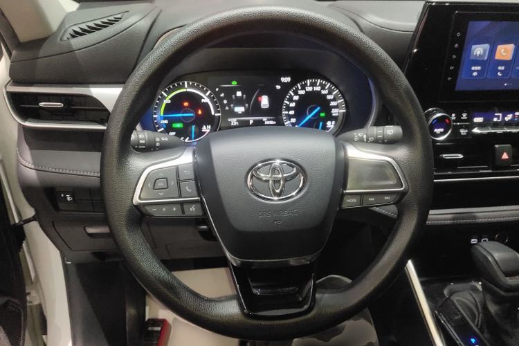 Used Toyota Highlander 2023 2.5L Smart Electric Hybrid Dual-Engine Two-Wheel Drive Elite Version 5 Seats Steering Wheel