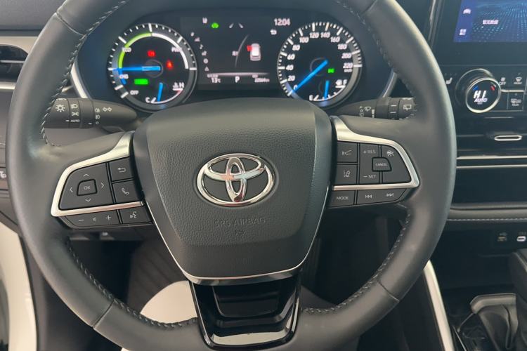 Used Toyota Highlander 2023 2.5L Smart Electric Hybrid Dual-Engine Four-Wheel Drive Prestige Version – 7 Seats Steering Wheel