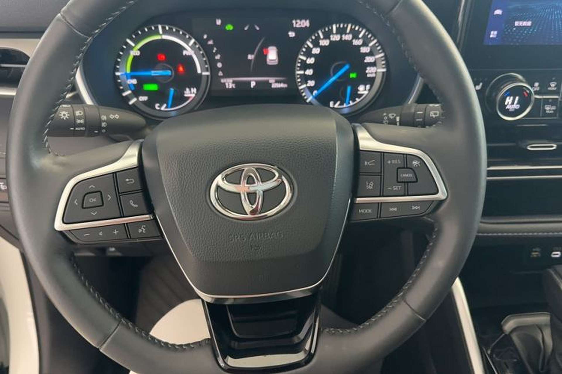 Used Toyota Highlander 2023 2.5L Smart Electric Hybrid Dual-Engine Four-Wheel Drive Prestige Version – 7 Seats Steering Wheel