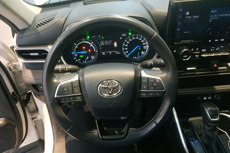 Used Toyota Highlander 2023 2.5L Smart Electric Hybrid Dual-Engine Four-Wheel Drive Prestige Version – 7 Seats Steering Wheel