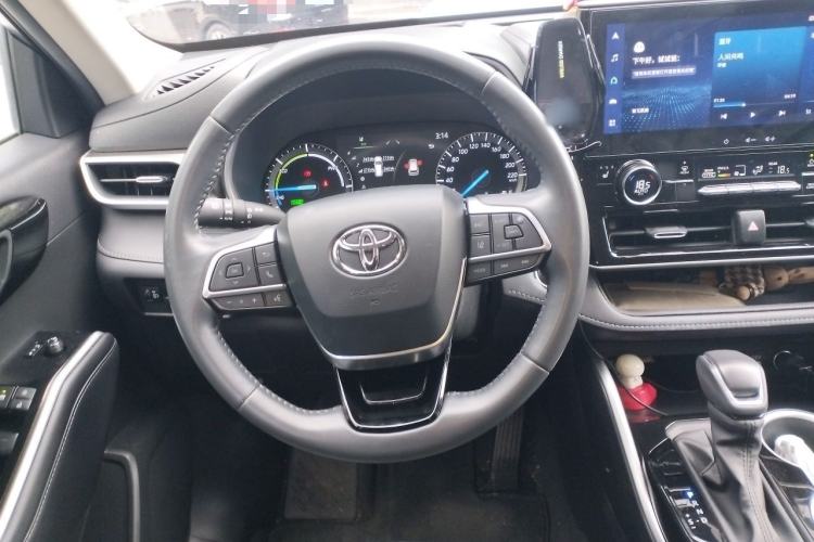 Used Toyota Highlander 2023 2.5L Smart Electric Hybrid Dual-Engine Four-Wheel Drive Prestige Version – 7 Seats Steering Wheel