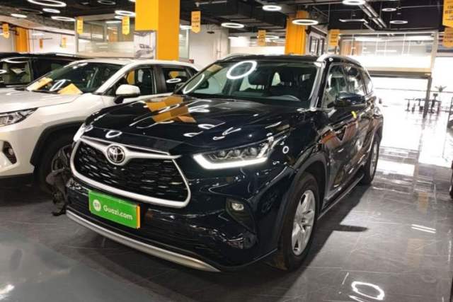 Used Toyota Highlander 2024 2.5L Smart Electric Hybrid Dual-Engine Two-Wheel Drive Elite Version 7 Seats