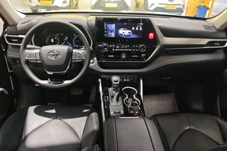 Used Toyota Highlander 2024 2.5L Smart Electric Hybrid Dual-Engine Two-Wheel Drive Elite Version 7 Seats Center Console