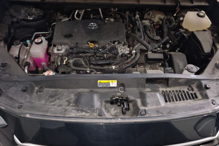 Used Toyota Highlander 2024 2.5L Smart Electric Hybrid Dual-Motor Two-Wheel-Drive Elite Edition 5 Seats Engine Bay