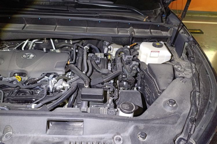 Used Toyota Highlander 2024 2.5L Smart Electric Hybrid Dual-Motor Two-Wheel-Drive Elite Edition 5 Seats Engine Bay Left