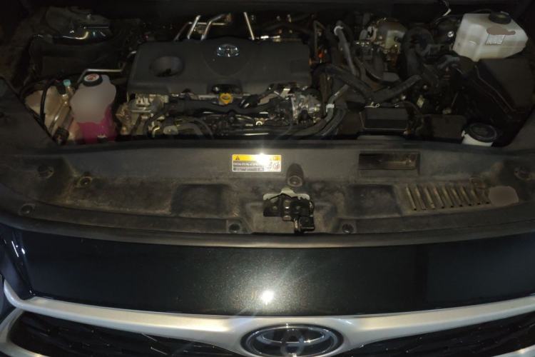 Used Toyota Highlander 2024 2.5L Smart Electric Hybrid Dual-Motor Two-Wheel-Drive Elite Edition 5 Seats Engine Bay