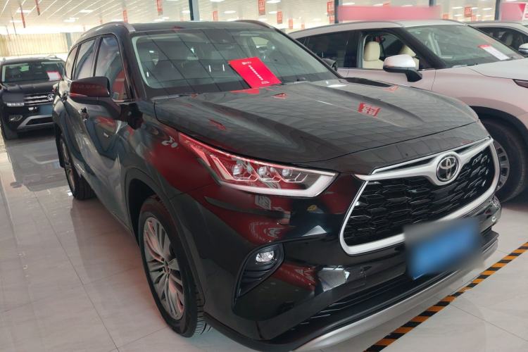 Used Toyota Highlander 2024 2.5L Smart Electric Hybrid Dual-Motor Two-Wheel Drive Luxury Version 7 Seats Exterior 1