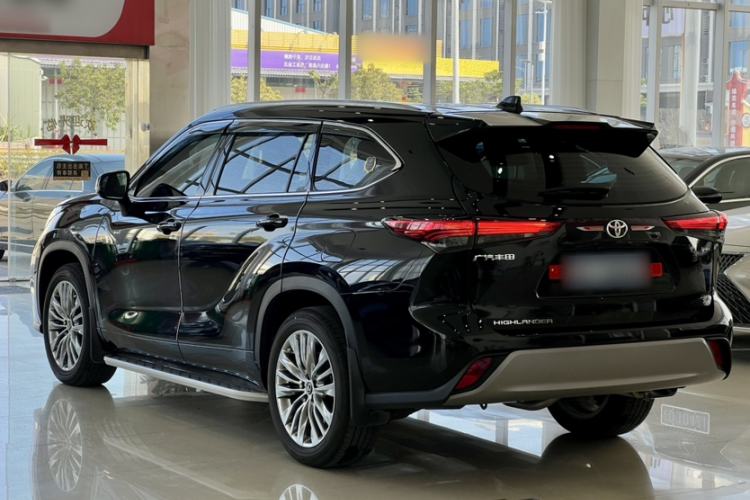 Used Toyota Highlander 2024 2.5L Smart Electric Hybrid Dual-Motor Two-Wheel Drive Luxury Version 7 Seats Exterior 1