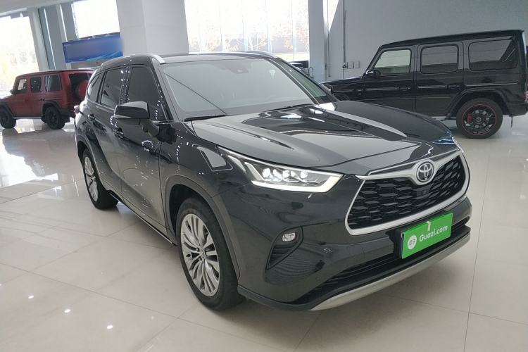 Used Toyota Highlander 2024 2.5L Smart Electric Hybrid Dual-Motor Two-Wheel-Drive Prestige Version 7 Seats Exterior 2