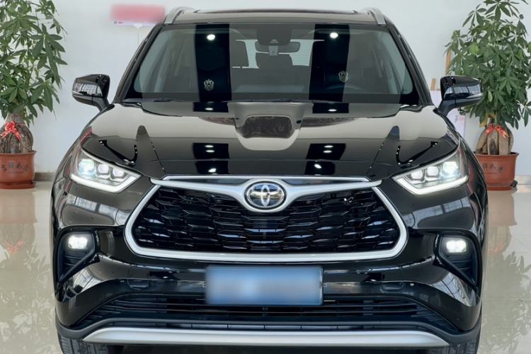 Used Toyota Highlander 2024 2.5L Smart Electric Hybrid Dual-Motor Two-Wheel Drive Luxury Version 7 Seats Exterior 2
