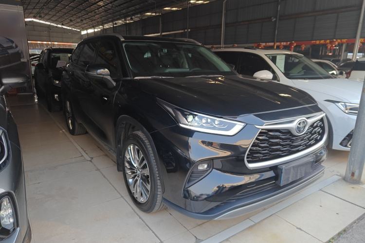 Used Toyota Highlander 2024 2.5L Smart Electric Hybrid Dual-Motor Two-Wheel Drive Luxury Version 7 Seats Exterior 2