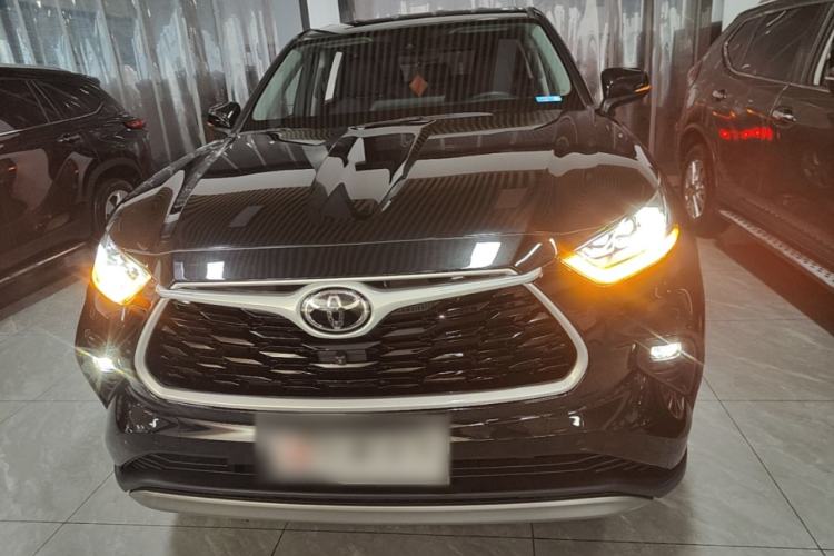 Used Toyota Highlander 2024 2.5L Smart Electric Hybrid Dual-Motor Two-Wheel-Drive Elite Edition 5 Seats Front