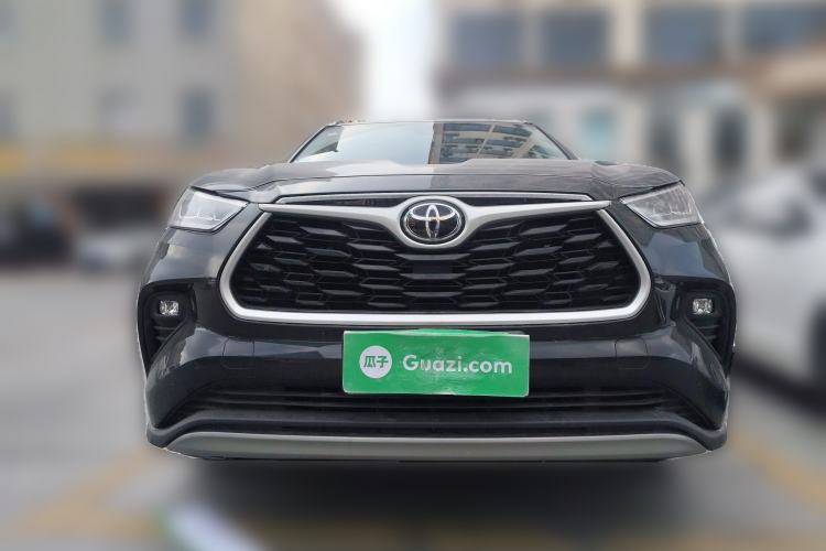Used Toyota Highlander 2024 2.5L Smart Electric Hybrid Dual-Motor Two-Wheel Drive Luxury Version 7 Seats Front