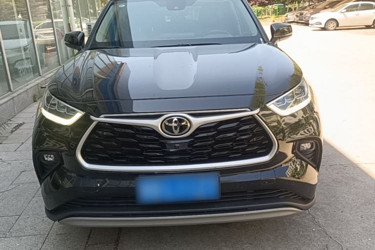 Used Toyota Highlander 2024 2.5L Smart Electric Hybrid Dual-Motor All-Wheel-Drive Luxury 7-Seater Front