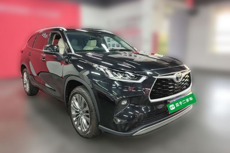 Used Toyota Highlander 2024 380T Four-Wheel Drive Prestige Version 7 Seats Front Right 45 Deg