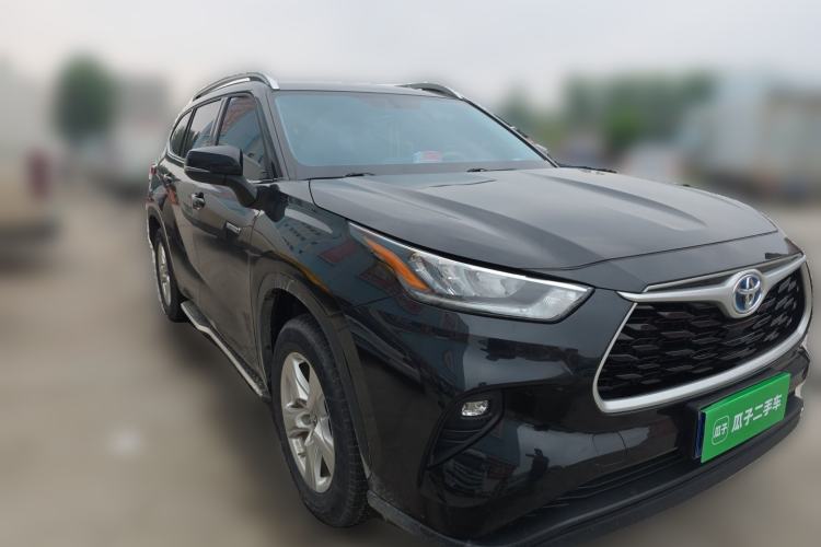 Used Toyota Highlander 2024 2.5L Smart Electric Hybrid Dual-Engine Two-Wheel Drive Elite Version 7 Seats Front Right 45 Deg