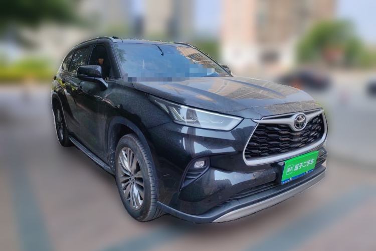 Used Toyota Highlander 2024 380T Four-Wheel Drive Prestige Version 7 Seats Front Right 45 Deg