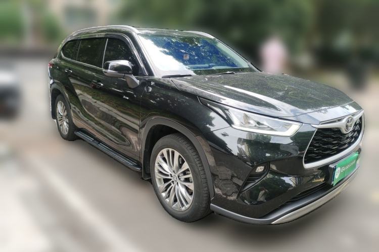 Used Toyota Highlander 2024 2.5L Smart Electric Hybrid Dual-Engine Four-Wheel Drive Prestige Version – 7 Seats Front Right 45 Deg